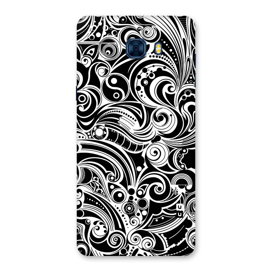 Maori Art Design Abstract Back Case for Galaxy C7 Pro