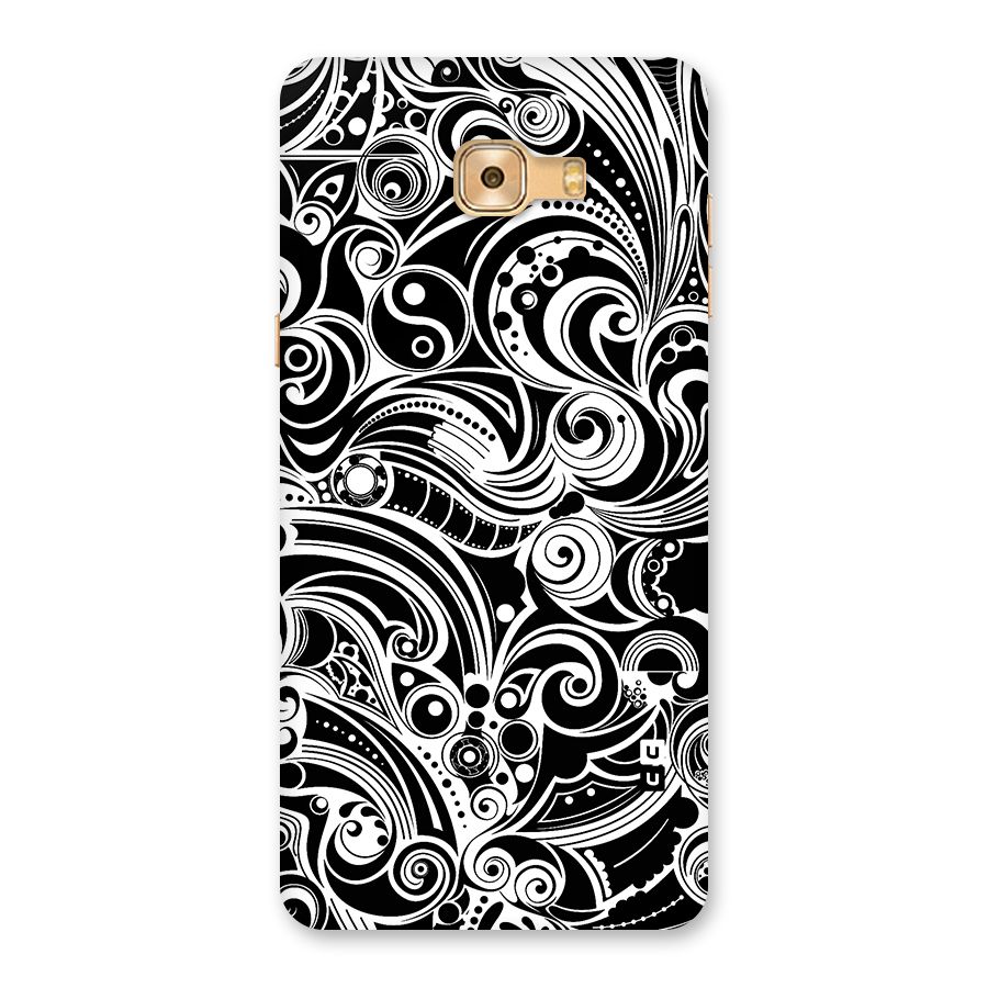 Maori Art Design Abstract Back Case for Galaxy C9 Pro