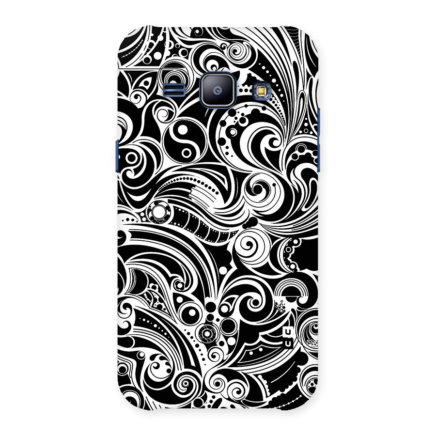 Maori Art Design Abstract Back Case for Galaxy J1