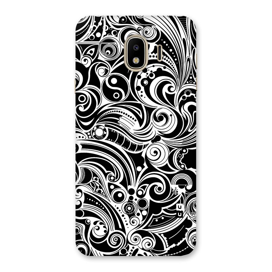 Maori Art Design Abstract Back Case for Galaxy J4