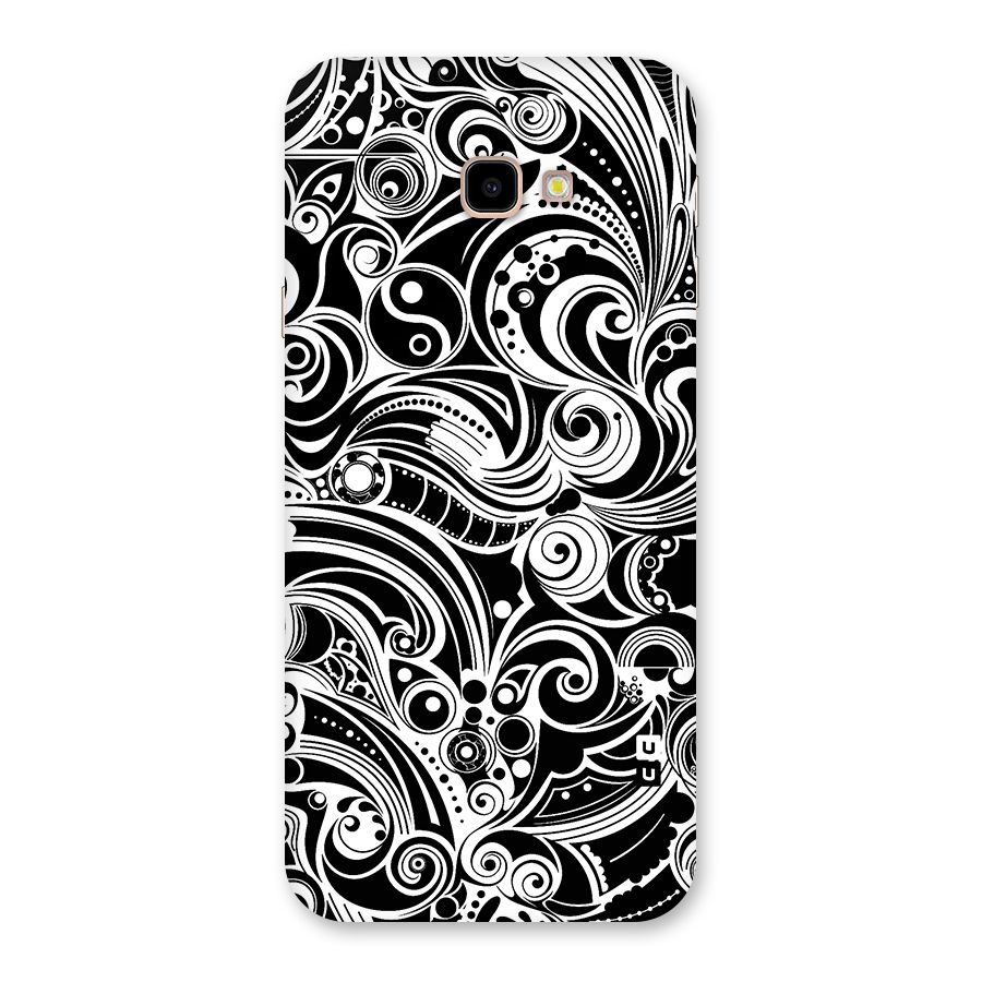 Maori Art Design Abstract Back Case for Galaxy J4 Plus