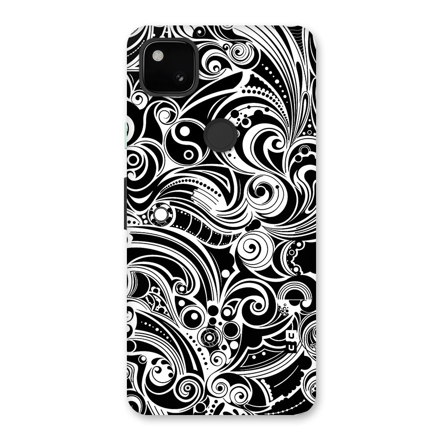 Maori Art Design Abstract Glass Back Case for Google Pixel 4a