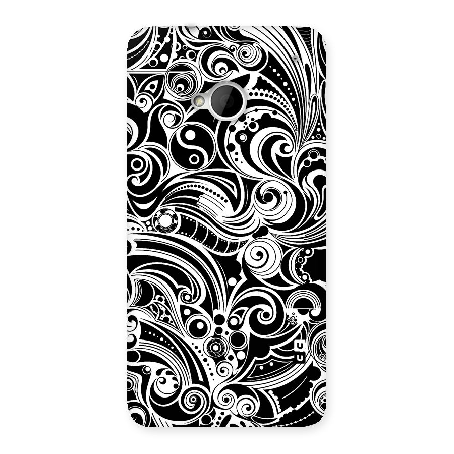 Maori Art Design Abstract Back Case for HTC One M7