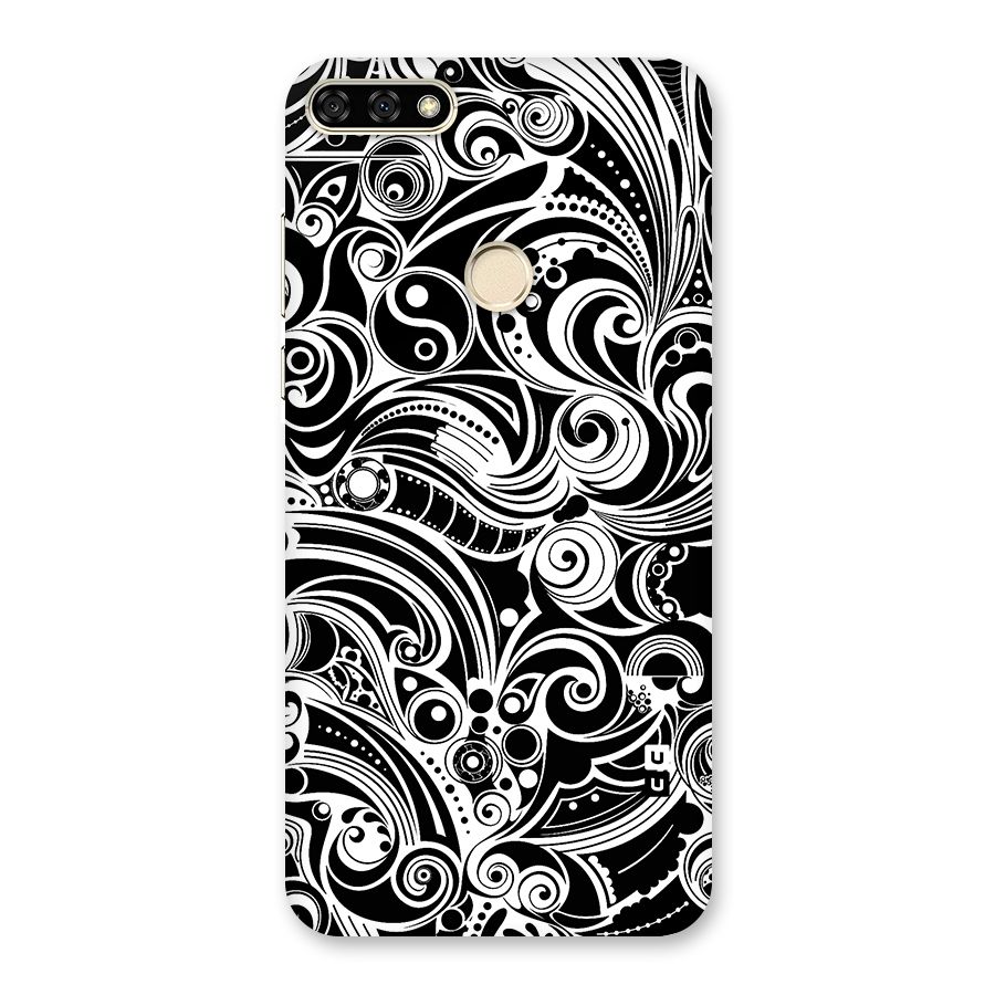 Maori Art Design Abstract Back Case for Honor 7A