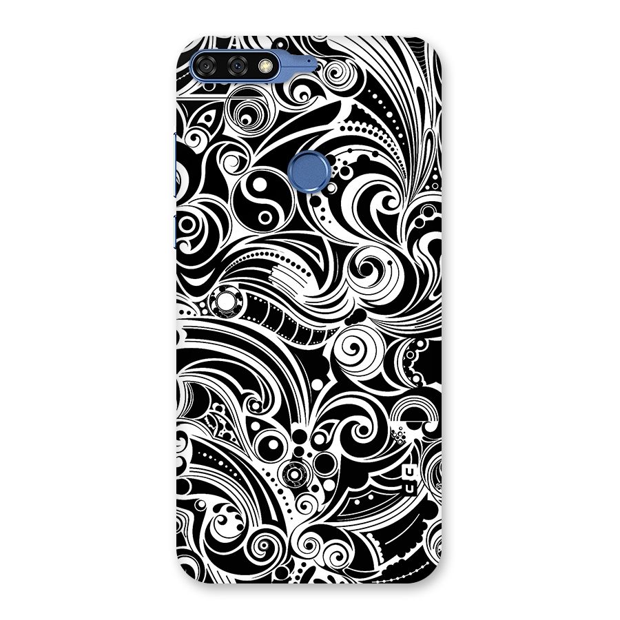 Maori Art Design Abstract Back Case for Honor 7C