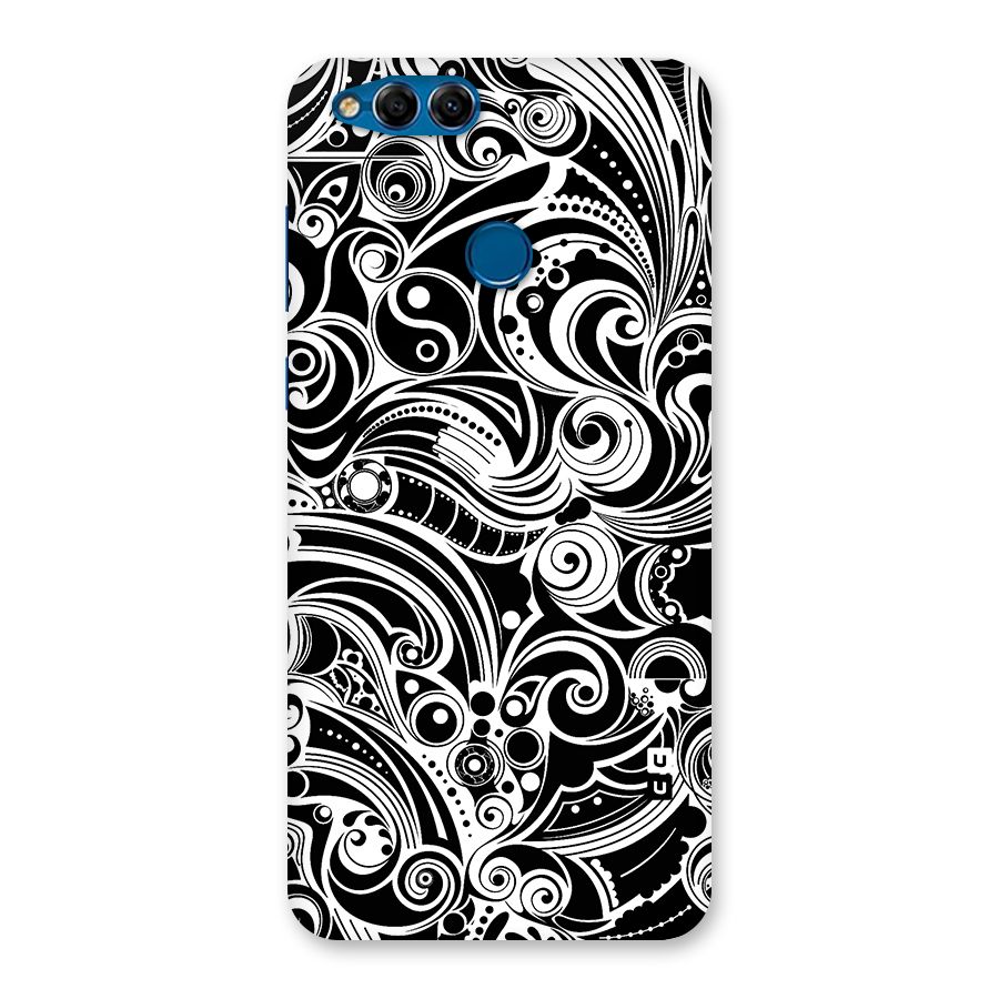 Maori Art Design Abstract Back Case for Honor 7X