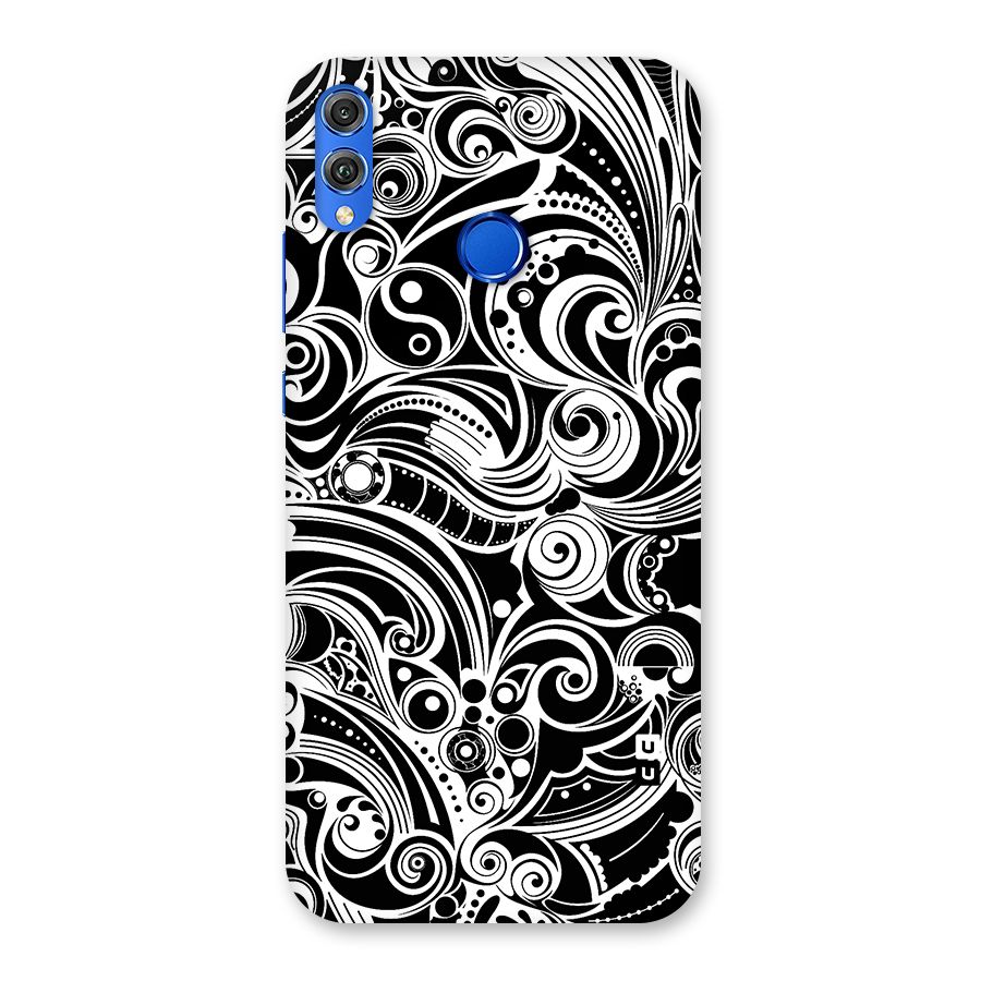 Maori Art Design Abstract Back Case for Honor 8X