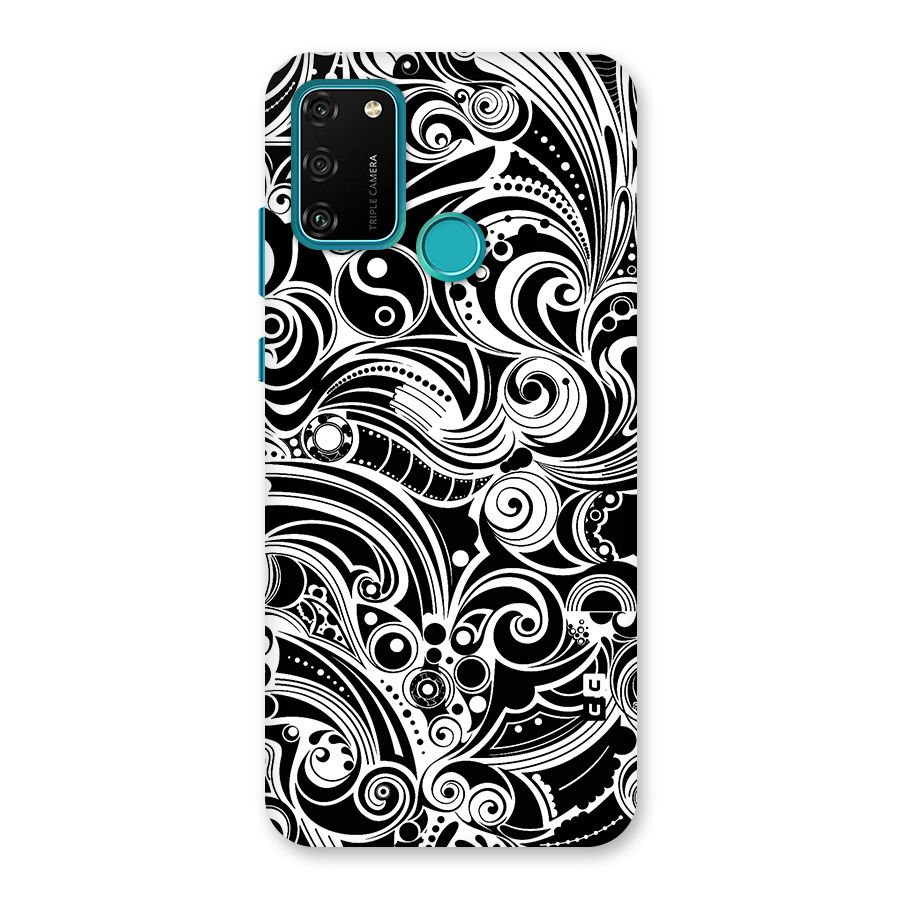 Maori Art Design Abstract Back Case for Honor 9A