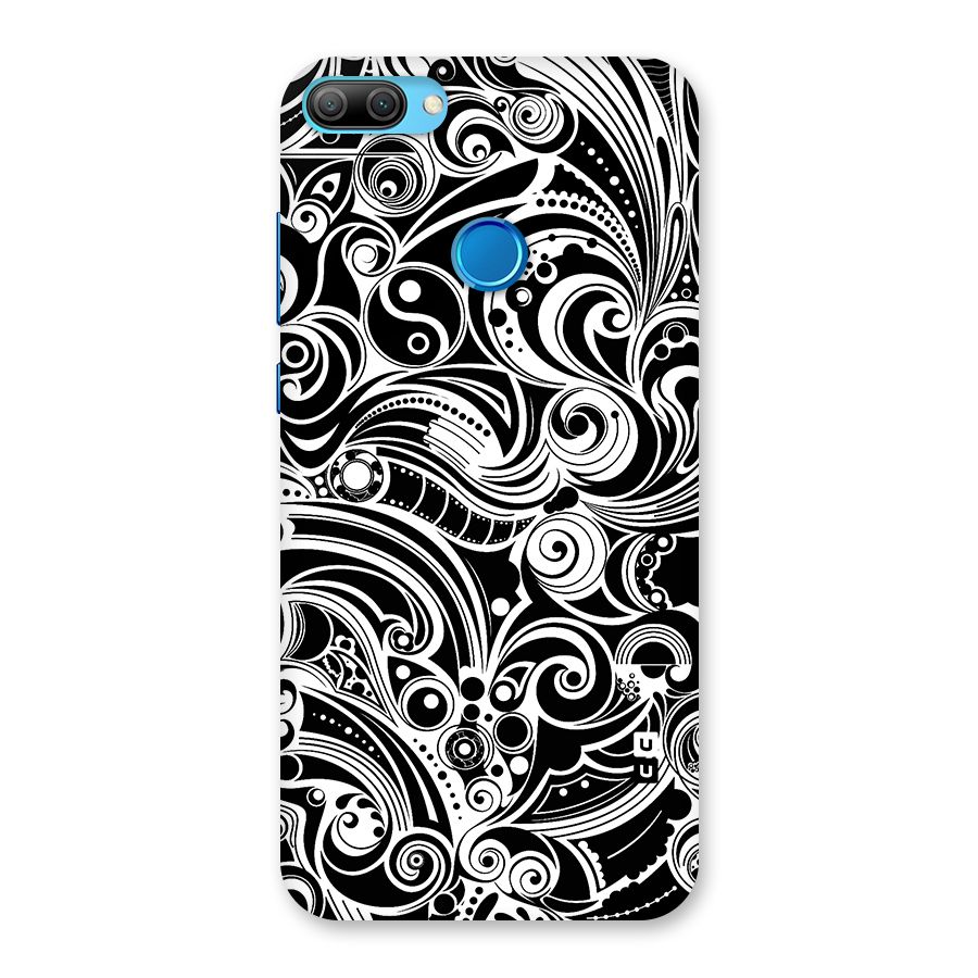 Maori Art Design Abstract Back Case for Honor 9N