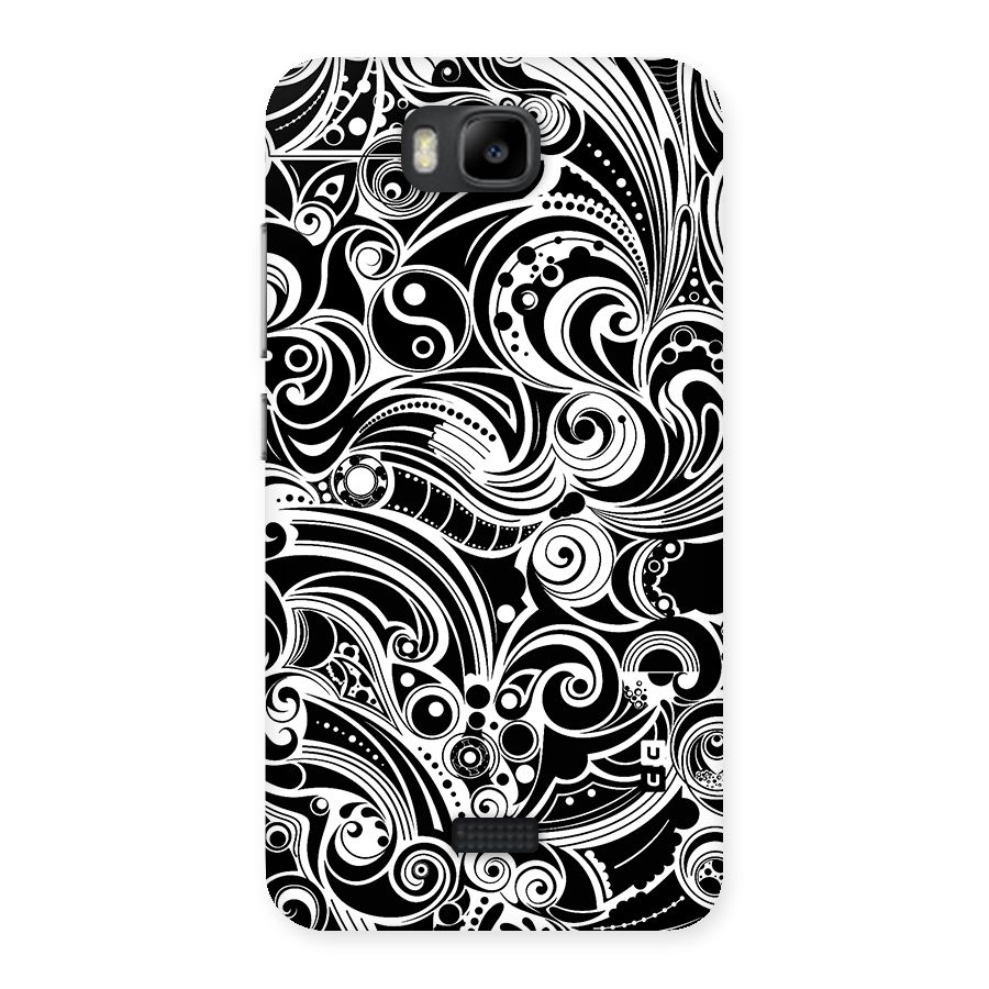 Maori Art Design Abstract Back Case for Honor Bee