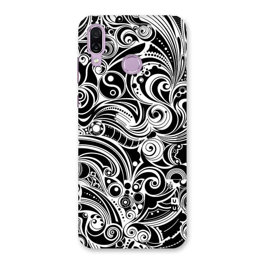 Maori Art Design Abstract Back Case for Honor Play