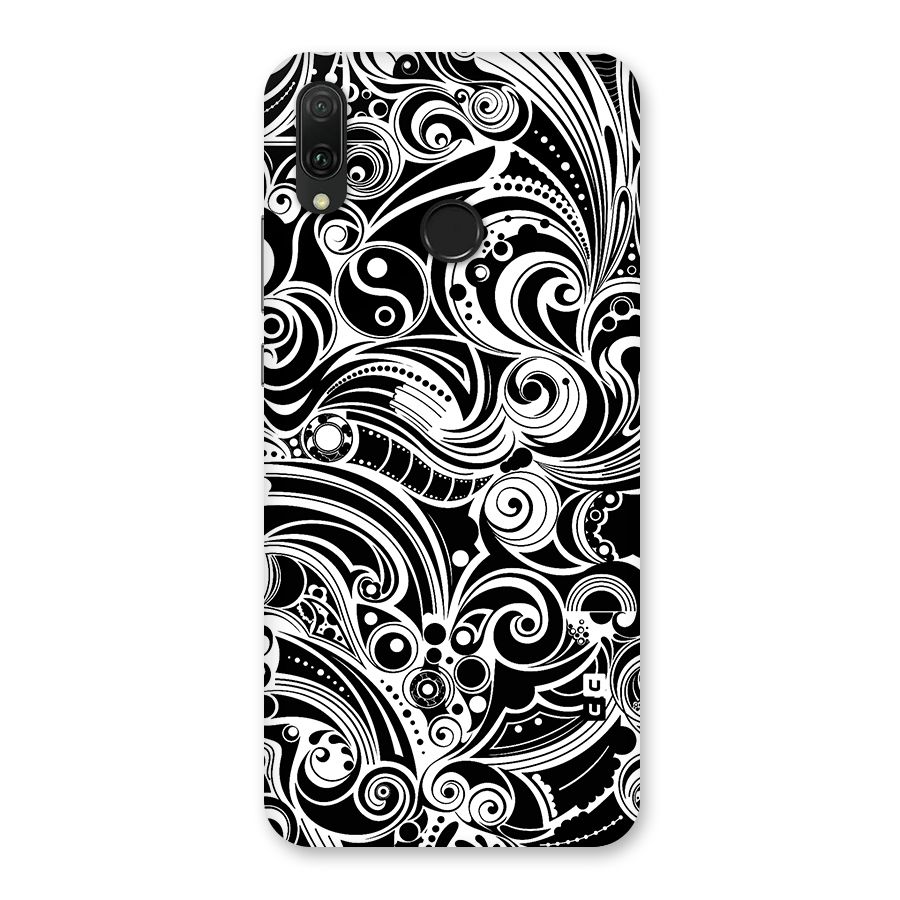 Maori Art Design Abstract Back Case for Huawei Y9 (2019)