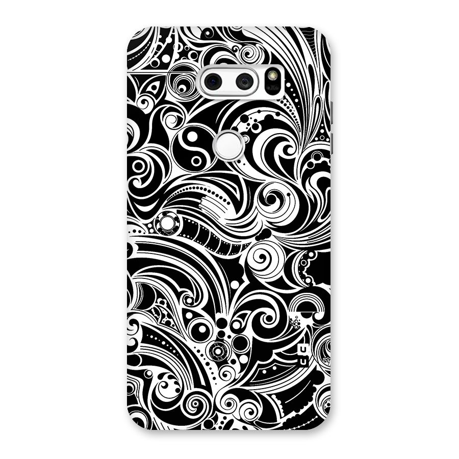 Maori Art Design Abstract Back Case for LG V30