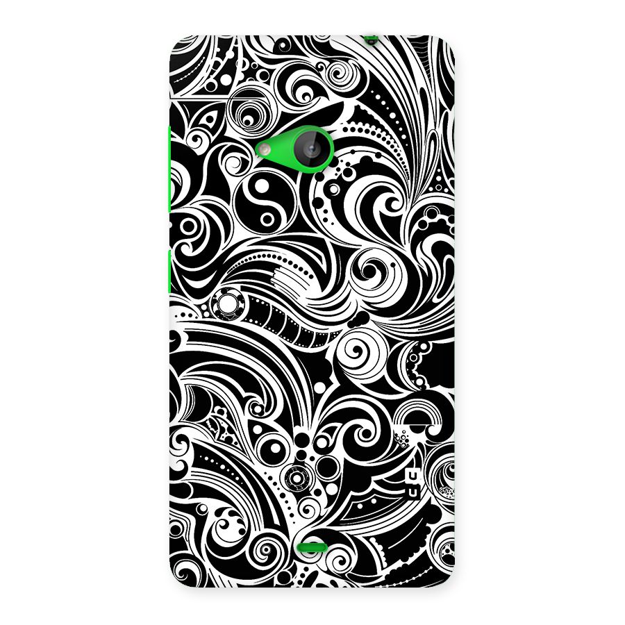 Maori Art Design Abstract Back Case for Lumia 535