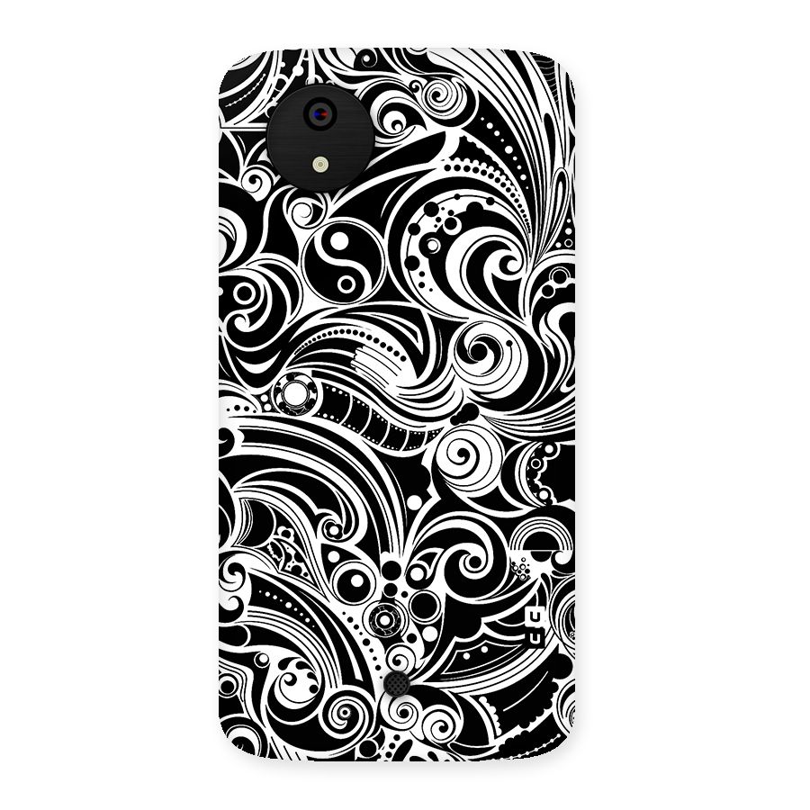 Maori Art Design Abstract Back Case for Micromax Canvas A1