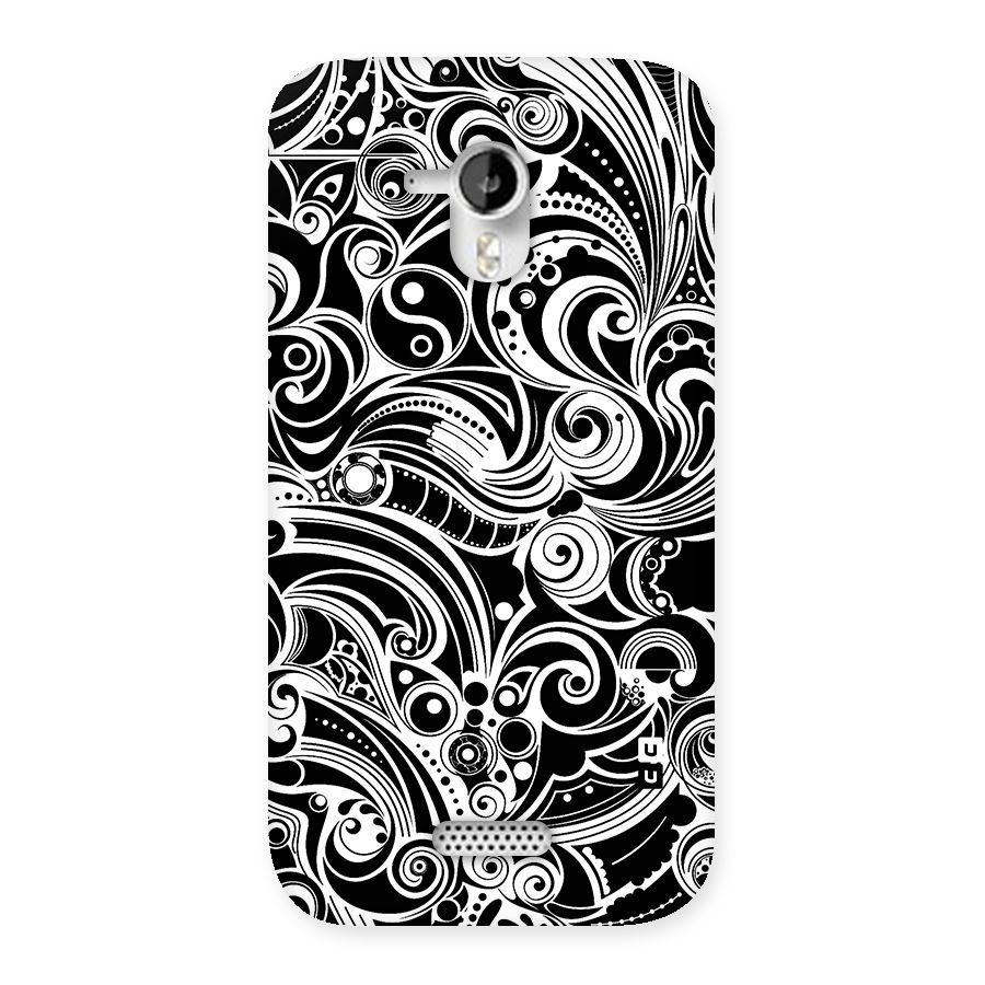 Maori Art Design Abstract Back Case for Micromax Canvas HD A116