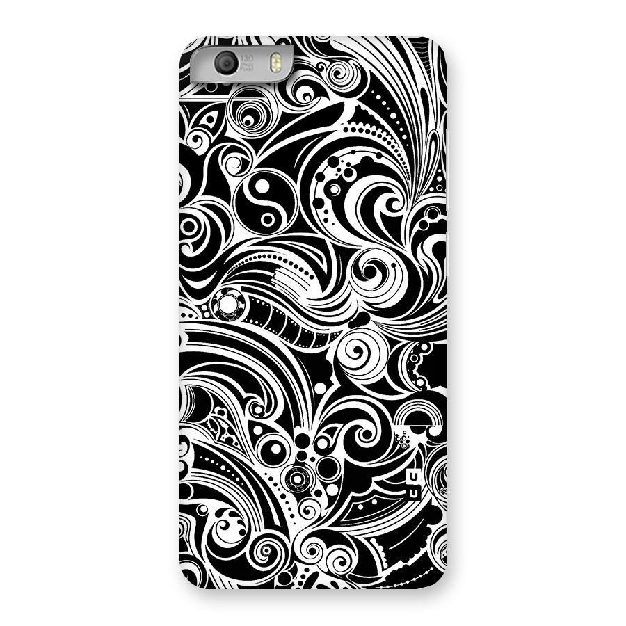 Maori Art Design Abstract Back Case for Micromax Canvas Knight 2
