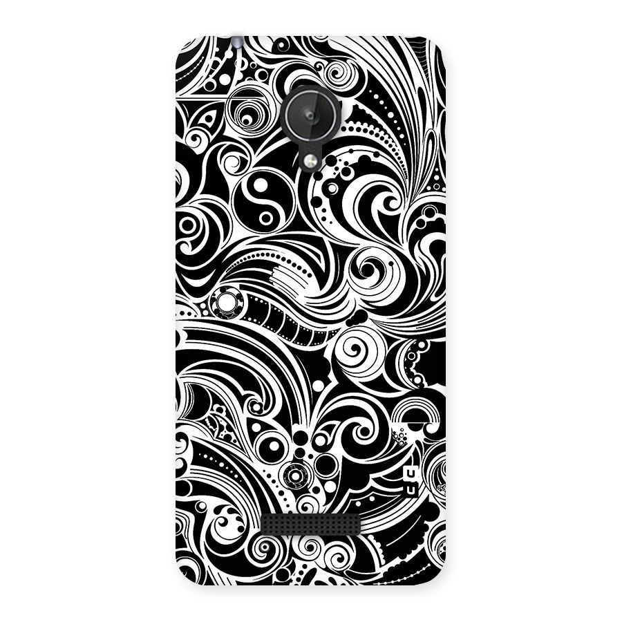 Maori Art Design Abstract Back Case for Micromax Canvas Spark Q380