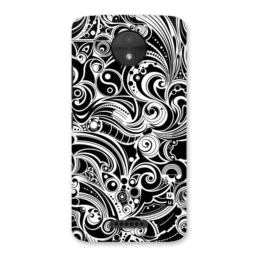 Maori Art Design Abstract Back Case for Moto C
