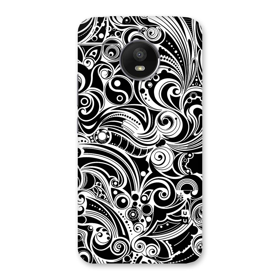 Maori Art Design Abstract Back Case for Moto E4 Plus