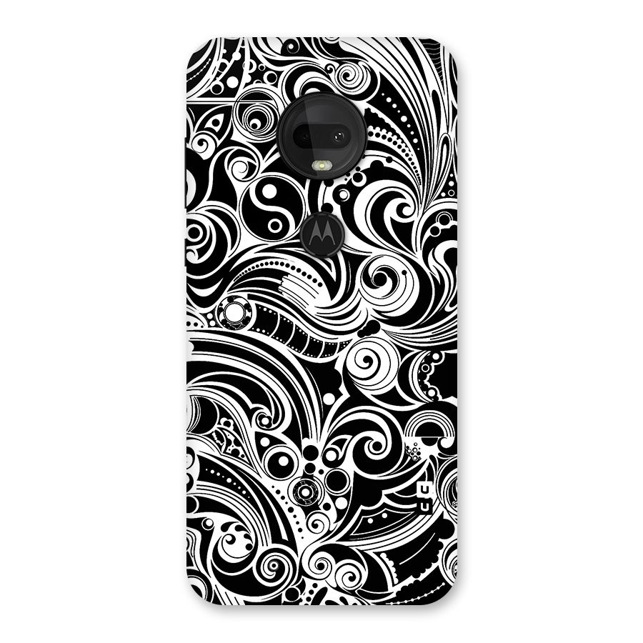 Maori Art Design Abstract Back Case for Moto G7