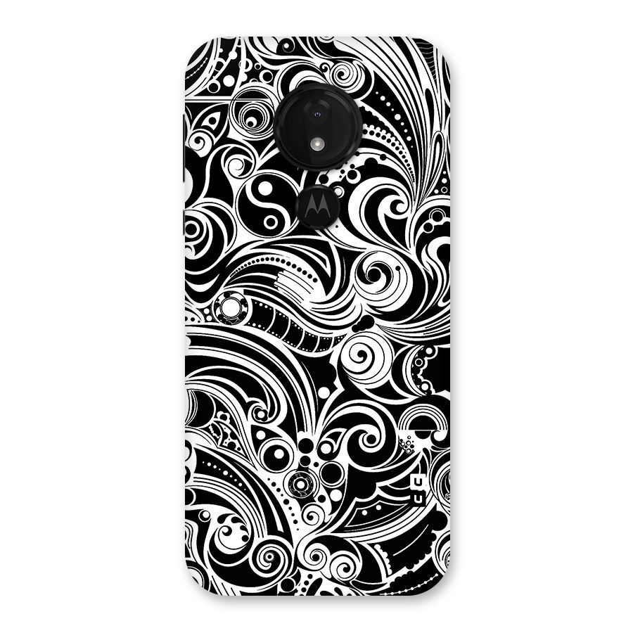Maori Art Design Abstract Back Case for Moto G7 Power