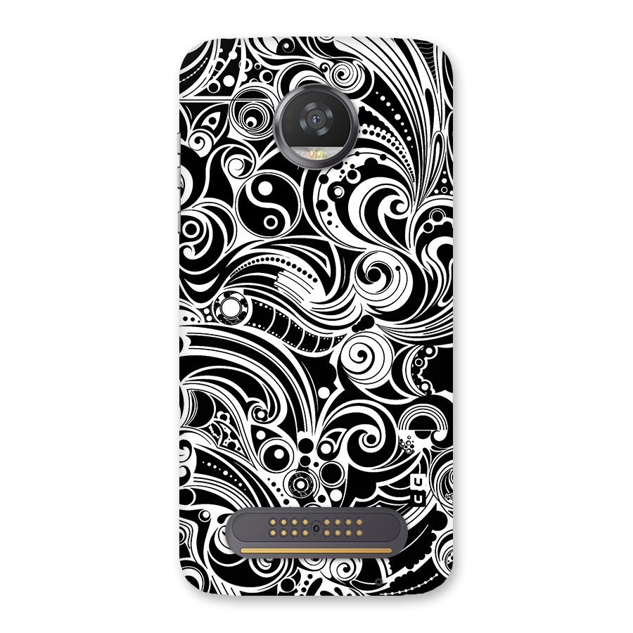 Maori Art Design Abstract Back Case for Moto Z2 Play