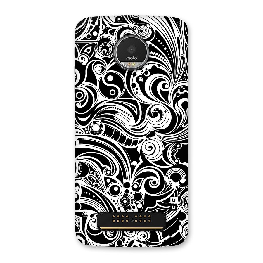 Maori Art Design Abstract Back Case for Moto Z Play