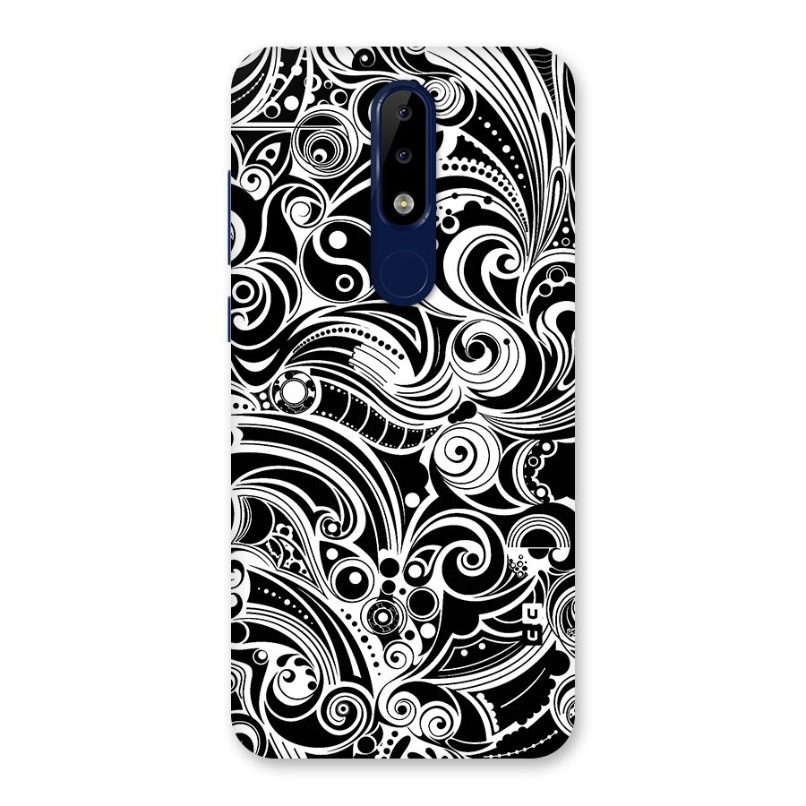 Maori Art Design Abstract Back Case for Nokia 5.1 Plus
