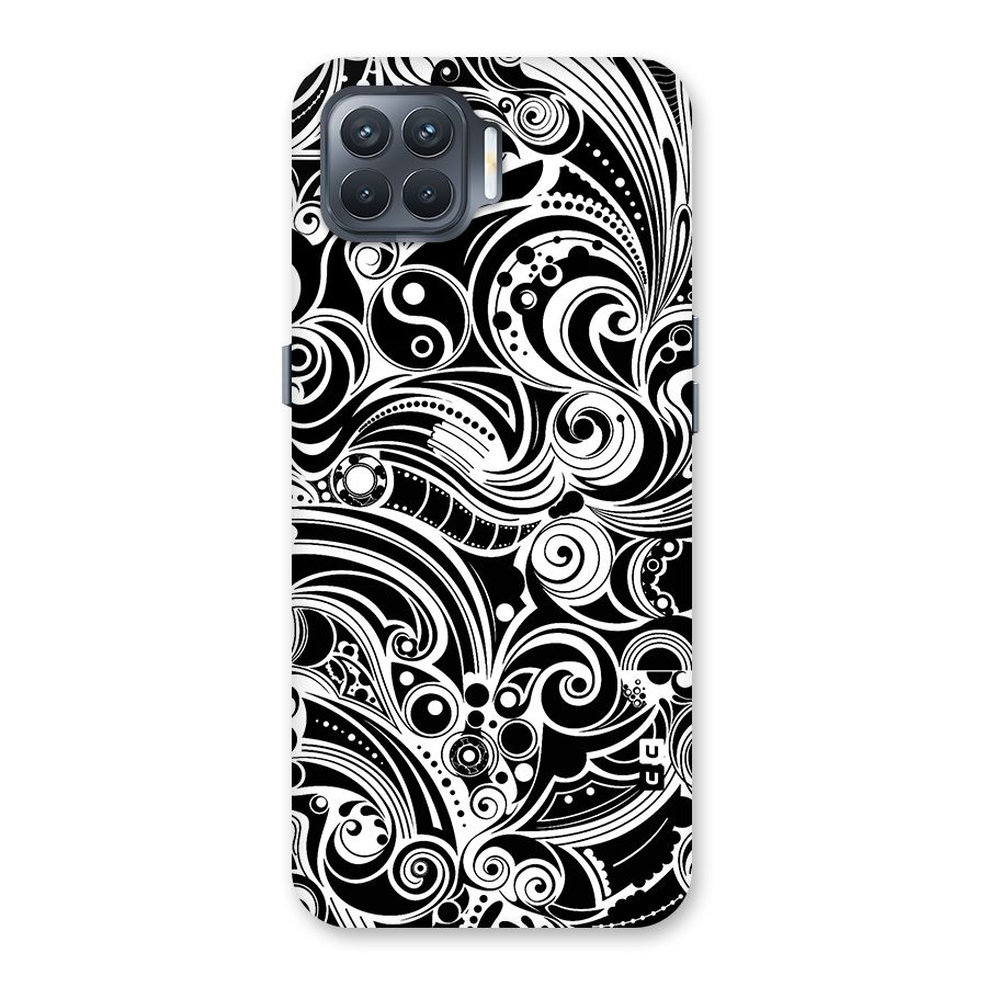 Maori Art Design Abstract Back Case for Oppo F17 Pro