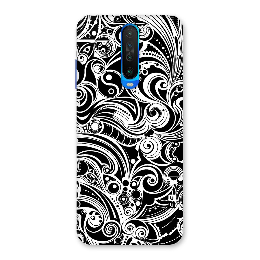 Maori Art Design Abstract Back Case for Poco X2