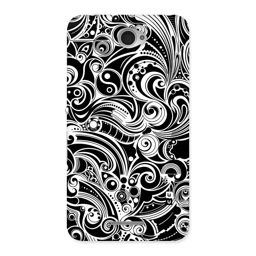 Maori Art Design Abstract Back Case for Sony Xperia E4