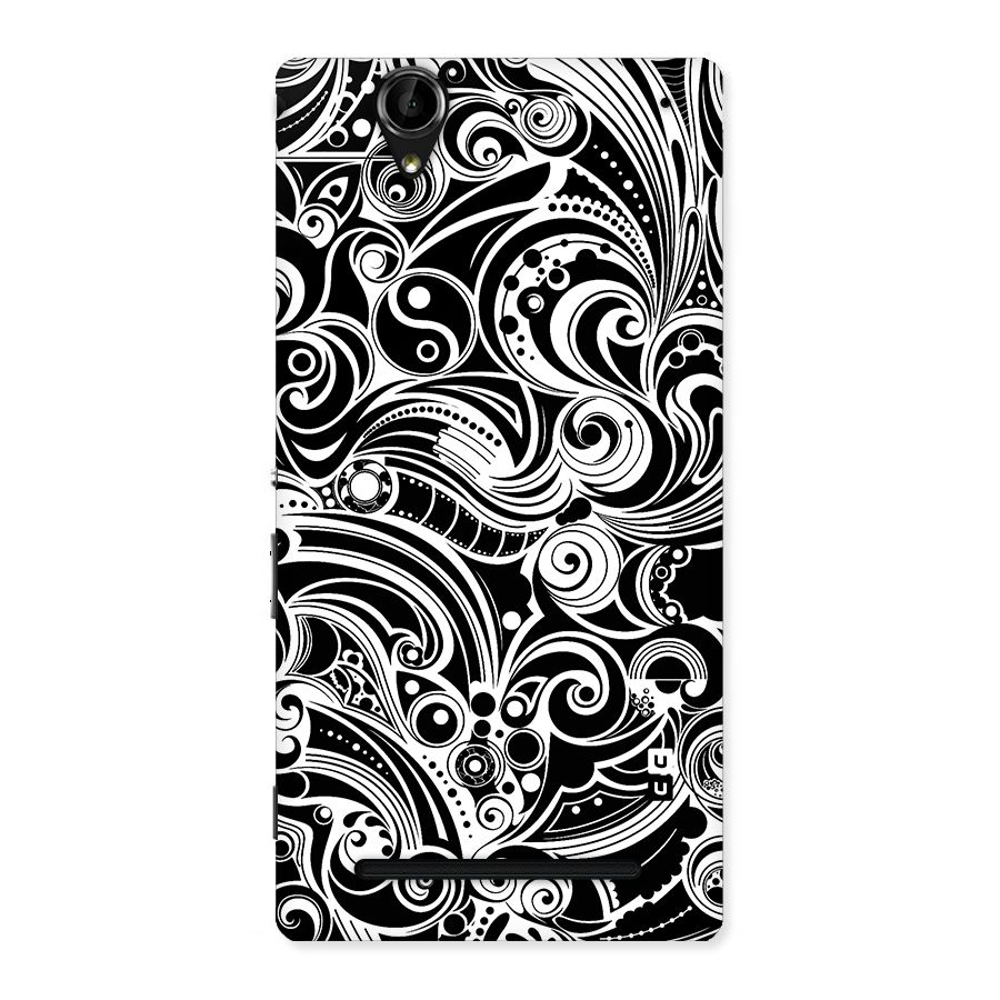 Maori Art Design Abstract Back Case for Sony Xperia T2