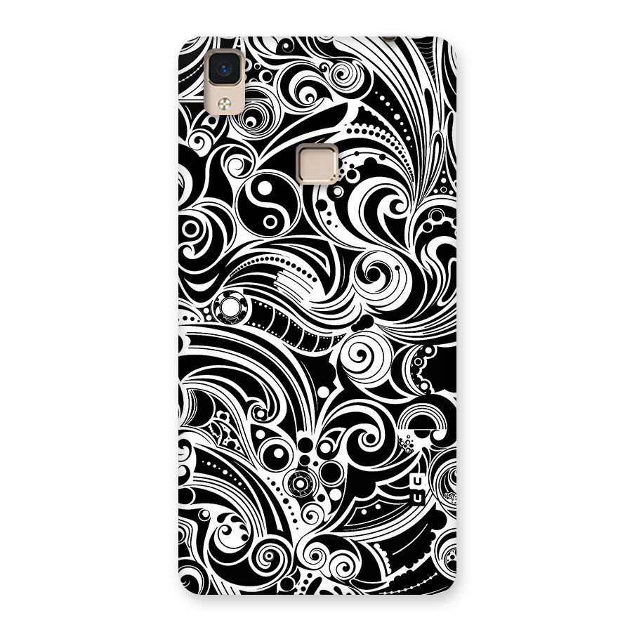 Maori Art Design Abstract Back Case for V3 Max
