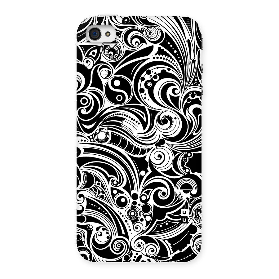 Maori Art Design Abstract Back Case for iPhone 4 4s