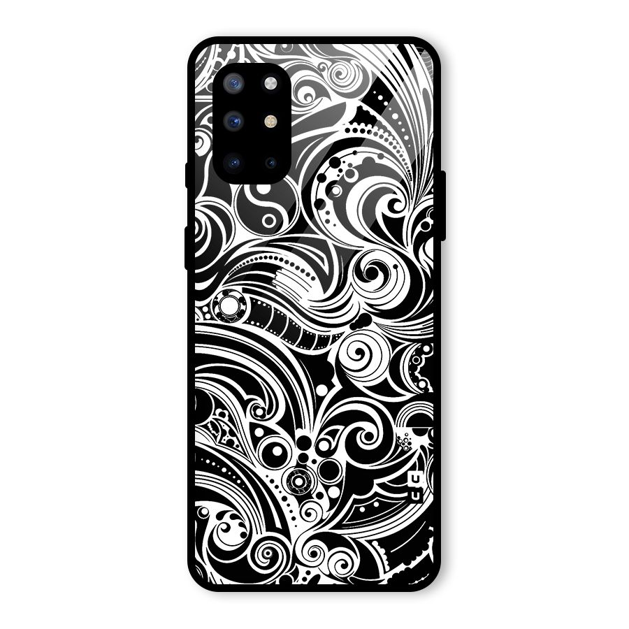 Maori Art Design Abstract Glass Back Case for OnePlus 8T