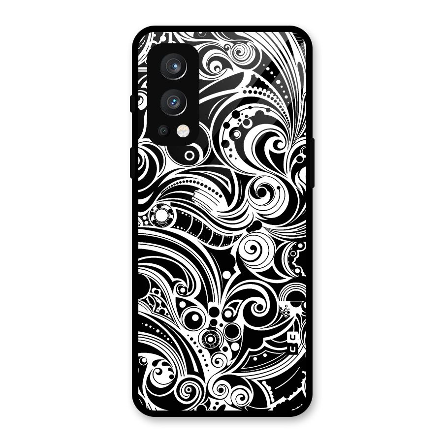 Maori Art Design Abstract Glass Back Case for OnePlus Nord 2 5G