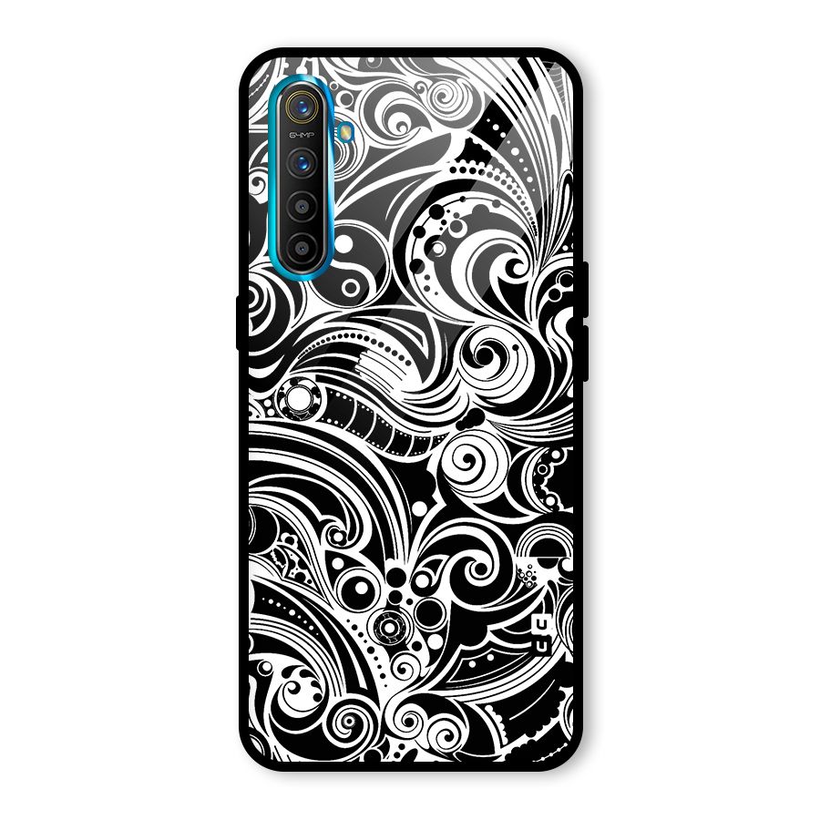 Maori Art Design Abstract Glass Back Case for Realme XT