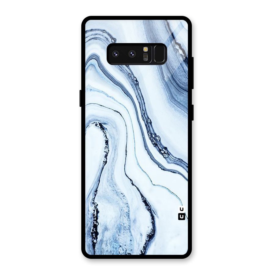 Marble Awesome Glass Back Case for Galaxy Note 8