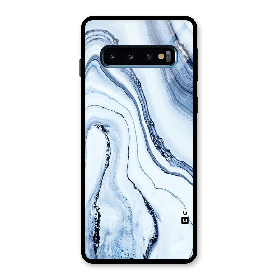 Marble Awesome Glass Back Case for Galaxy S10