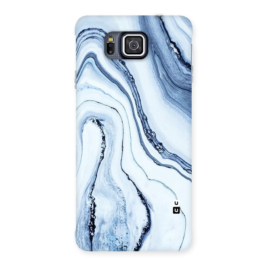 Marble Style (Printed) Back Case for Galaxy Alpha