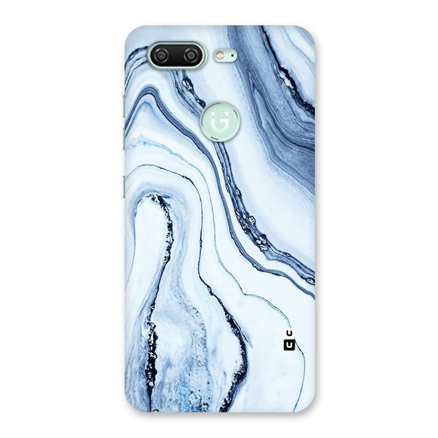 Marble Style (Printed) Back Case for Gionee S10