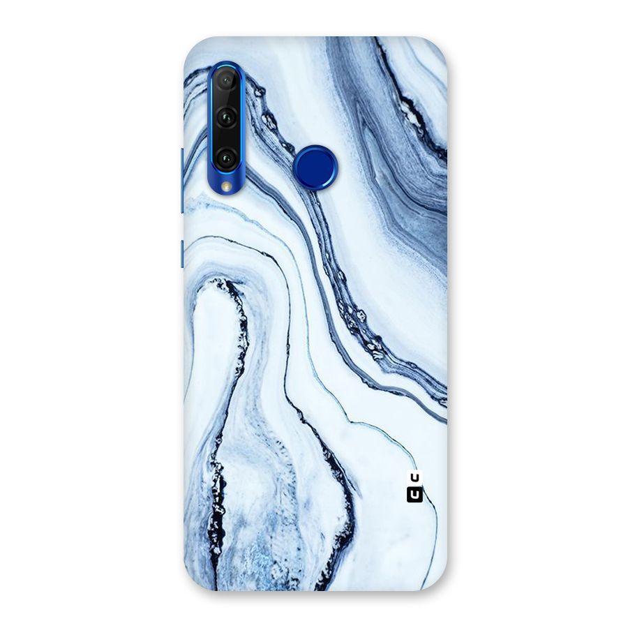 Marble Style (Printed) Back Case for Honor 20i