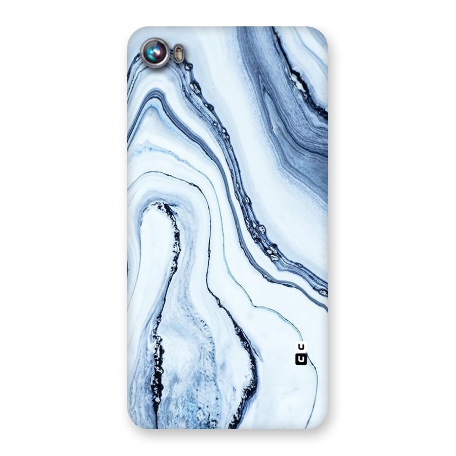 Marble Style (Printed) Back Case for Micromax Canvas Fire 4 A107