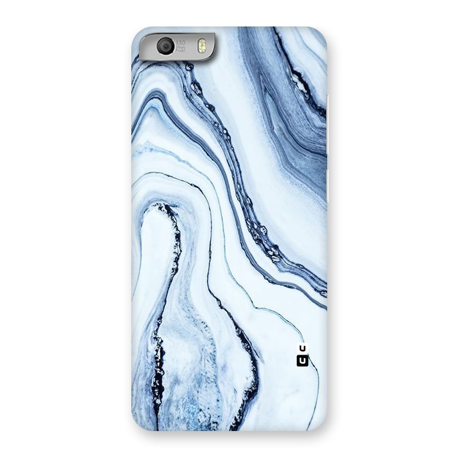 Marble Style (Printed) Back Case for Micromax Canvas Knight 2