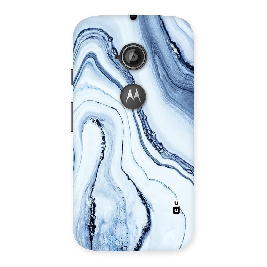 Marble Style (Printed) Back Case for Moto E 2nd Gen