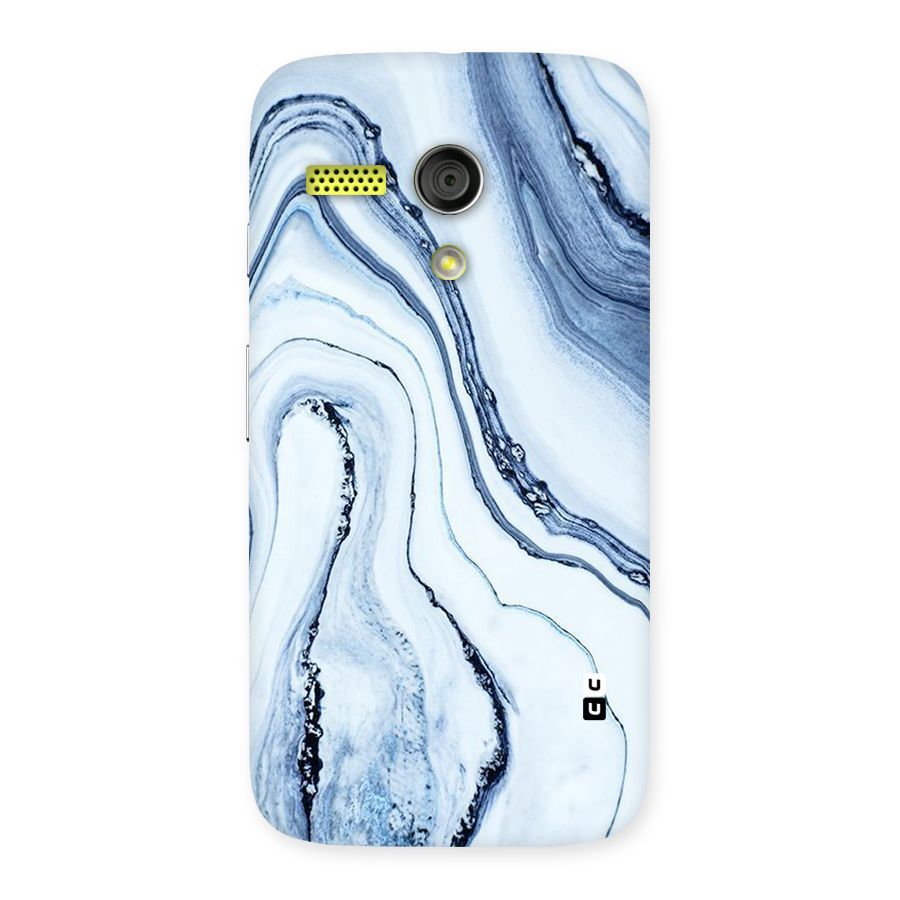 Marble Style (Printed) Back Case for Moto G