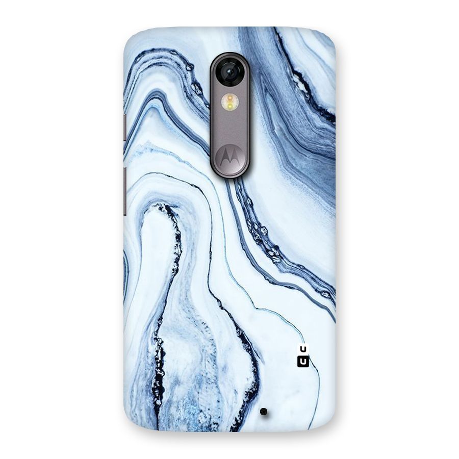 Marble Style (Printed) Back Case for Moto X Force