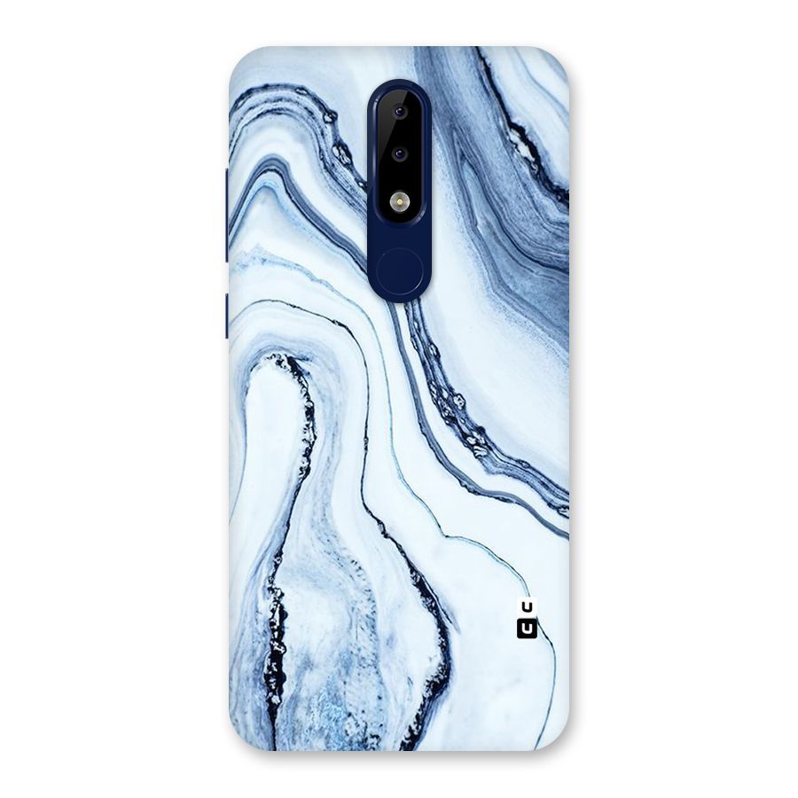 Marble Style (Printed) Back Case for Nokia 5.1 Plus