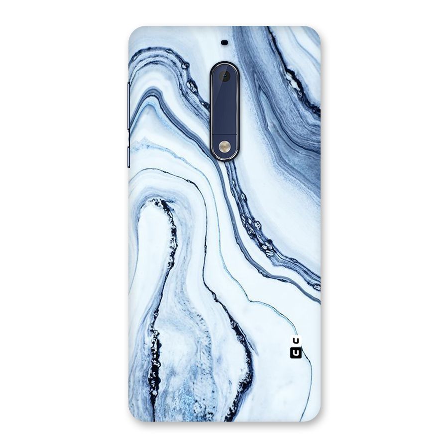 Marble Style (Printed) Back Case for Nokia 5